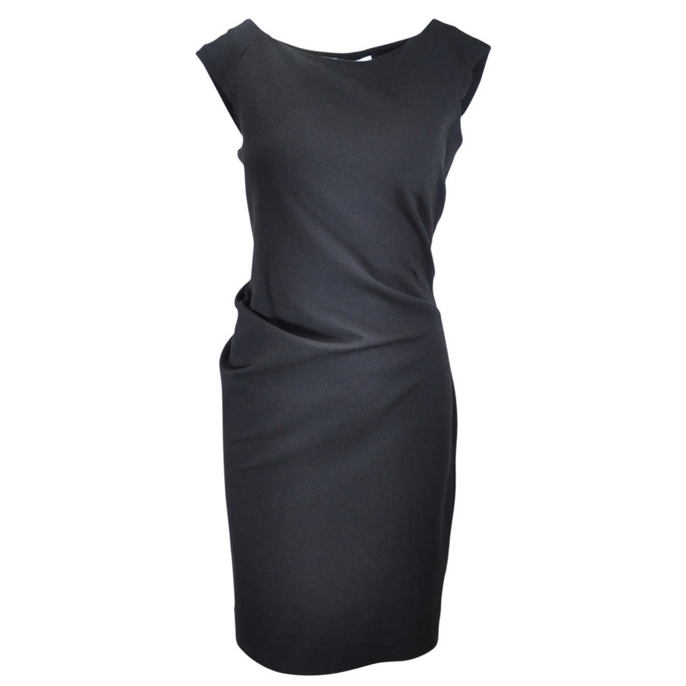 DIANE VON FURSTENBERG BLACK DRESS SIZE 4 NWOT